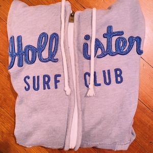 hollister zip up